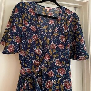 floral wrap dress!
